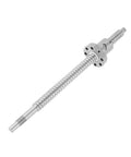 SFU1605 300mm rolled ball screw with ball nut anti-backlash for CNC machines, 16mm diameter, 5mm lead.