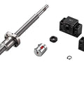 SFU1605 Ball Screw Assembly For CNC Machines 16mm Diameter 5mm Lead 600mm Length with Ball Nut BK BF12 Supports Coupler