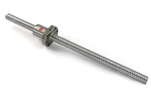 SFU1605 Ball Screw Nut Kit For CNC Applications 16mm Diameter Lead 5mm Length 300mm, GCr15 Steel, shown in full