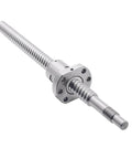 SFU1605 450mm Ball Screw Set with RM1605 Metal Nut and 16mm Diameter showcased on white background