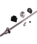 Ball Screws SFU1605 Set SFU1605 Rolled Ball Screw C7 End Machined with Ballnut, Nut Housing BK/BF12, and Coupler RM1605 Ballscrew(2800mm)