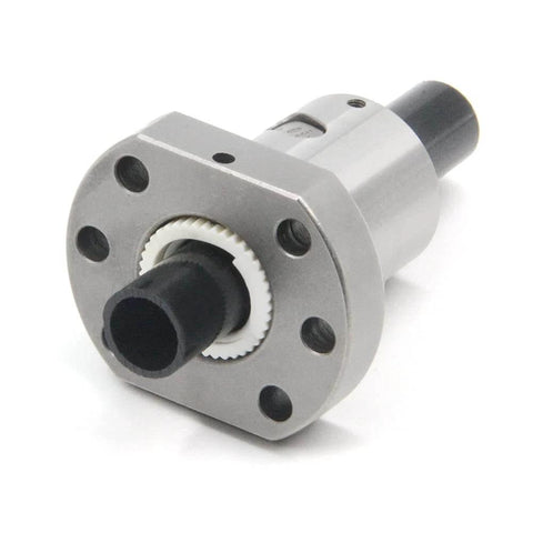 Close-up of ✝️ 1PCS SFU1605 Ballscrew Nut Diameter 16mm 5mm Pitch Ball Screw Single nut for 1605 nut housing Bracket CNC