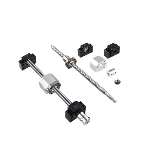 Ball Screws SFU1605 Set SFU1605 Rolled Ball Screw C7 End Machined + Ballnut + Nut Housing BK/BF12 End Support + Coupler RM1605