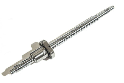 Pro-Grade SFU1610 Ball Screw CNC Kit With 16mm Diameter, 10mm Lead, 800mm Length, Includes Nut, BK BF12 End Supports, Coupler, And End Machining