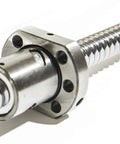SFU2505 Ball Screw Nut Assembly for CNC Machines, 25mm Diameter, 5mm Lead, 1020mm Length, High Precision GCr15 Steel, C7 Accuracy