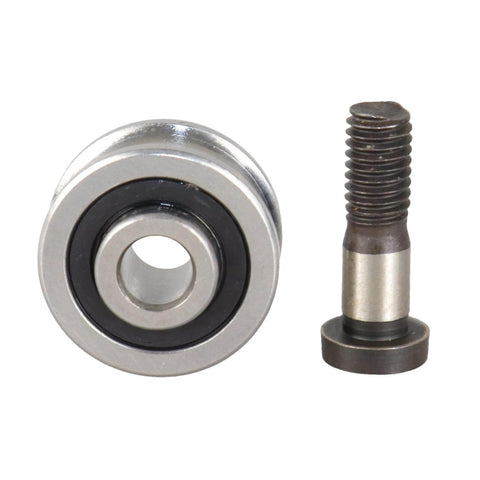 ✝️ Sg15 u groove ball track guide bearing 5x17x8 mm, m5*18 screws, suitable for 6mm guide rails, 3d printer accessories shown