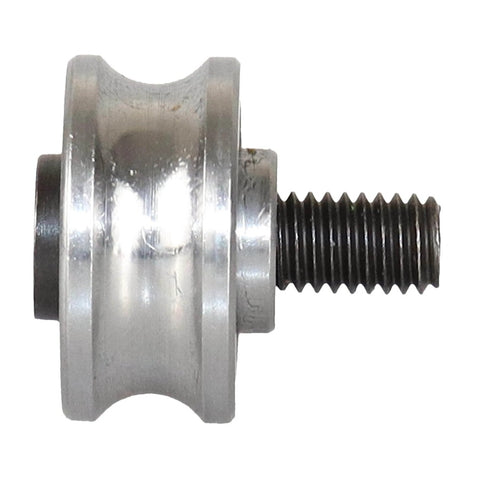 Side view of ✝️ Sg15 u groove ball track guide bearing 5x17x8 mm with m5*18 screw for 6mm guide rails, 3D printer accessories.