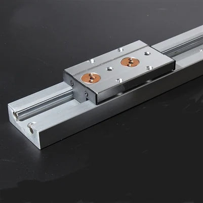 SGR10 2' feet Compact Linear Motion Guide Rail 2 Feet Long + SGB10UU-3 Bearing Block - VXB Ball Bearings