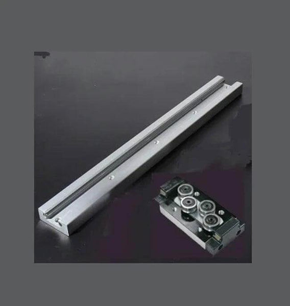 MGN15 Linear Rail 500mm 19.69" 4PCS MGN15 Miniature Linear Motion Slide