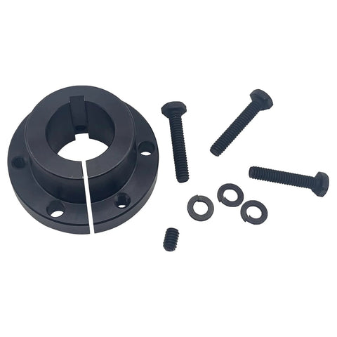 SH Style Quick Disconnect Bushing For Pulleys With 1 Inch Bore Carbon Steel Cast Construction Locking QD Bushing with screws and washers