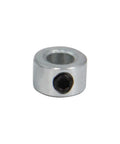 8 Piece One Quarter Inch Shaft Collar Set Screw Style Zinc Plated Carbon Steel Clamp On for One Quarter Inch Shafts