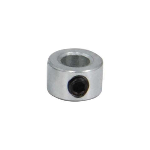 8 Piece One Quarter Inch Shaft Collar Set Screw Style Zinc Plated Carbon Steel Clamp On for One Quarter Inch Shafts