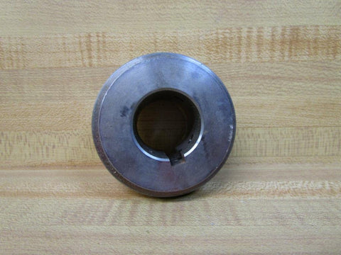 Industrial Shaft Coupling Rexnord 7300285 Straight Bore Hub with 1-1/8 In Bore and 1-5/8 In Through Bore, front view