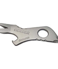 Shard 7 In 1 Keychain Multitool with Bottle Opener and Screwdriver, lightweight stainless steel EDC tool, titanium nitride coating