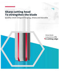 Sharp cutting head of versatile HSS H7 machine reamer workhorse with high-speed steel construction for precision reaming.