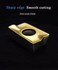 APMT1604 PDER Dual Edge Milling Inserts Pro Grade 50 Pcs CVD Carbide for Steel Finishing and Roughing close-up view