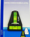 Shatterproof Waterproof Level Tool For RVs And Campers With Spirit Bubble Level, 2-Way T Level Cross Check Leveler, packaged view