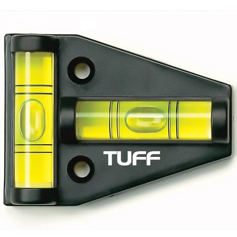 Shatterproof Waterproof Level Tool For RVs And Campers With Spirit Bubble Level, 2-Way T Level Cross Check Leveler, durable design