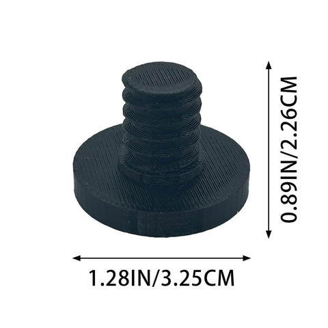 Close-up of a durable PETG 3D printed bolt, part of the 16 Pieces Replacement Bolts For Suncast And Craftsman Storage Sheds.