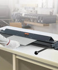 Box and Pan Brake 48 Inch Sheet Metal Bender for 0 to 130 Degree Bends with 0.31 Inch Blade in workshop setting