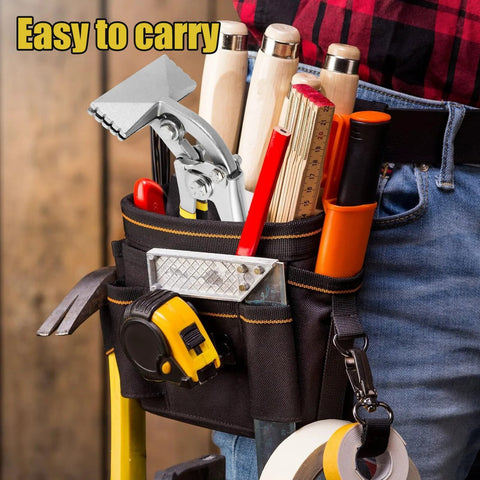 Sheet Metal Bender And Hand Seamer 3 Inch Alloy Steel Straight Jaw Tool in tool belt for portable use