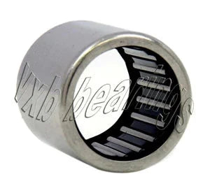 BA1212ZOH Shell-Type Needle Bearing 3/4" x 1" x 3/4" inch - close-up view of metal roller bearing with open ends