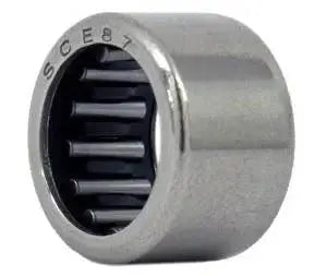 Close-up of BA1612ZOH Shell-Type Needle Bearing 1" x 1-1/4" x 3/4" inch, showing thin-walled design and metal construction.
