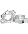 Round Linear Rail 800mm With SCS20UU Bearing Housing And SHF Clamp For Linear Guide 3D Printer, showing two metal SHF clamps.