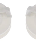 Shift Cable Bushing Kit For Cadillac Chevrolet And GMC Models OE Fix Direct Replacement To Restore Smooth Shifting And Precise Gear Feel Without The Guesswork With Easy Install For A Wide Range Of Years And Vehicles Dorman 14092 close-up view of two white bushings.