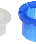 Shift Cable Bushing Kit Replacement For Select Models OE Fix By Dorman Includes Four Bushings in black, white, and blue