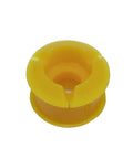 Yellow component from Automatic Transmission Shift Cable Bushing Repair Kit for Loose Shifting Fix and Smooth Gear Selector Operation.