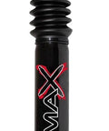 Black MAX Twin Tube Shock Absorber With Black Boot For Off Road Comfort And Control, Foam Cell Technology, Multi Stage Valving