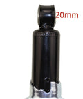 Close-up of the top part of a rear shock absorber 270 millimeter center to center mounting for quad ATV dirt bike pit bike go kart buggy 980 pound load