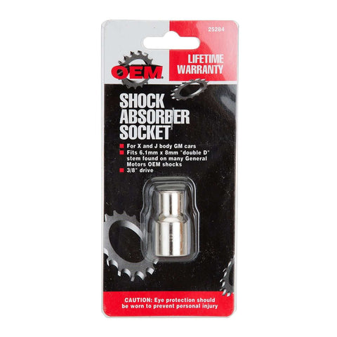 Three Eighth Inch Drive Shock Absorber Socket For GM X And J Body Cars in packaging on white background