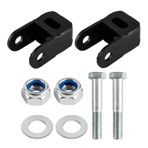 2 Inch Front Leveling Lift Kit With Shock Extenders For 2005 Through 2023 Ford F 250 And F 350 Super Duty hardware components