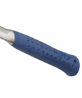 Close-up of the shock reduction grip of Ball Peen Hammer 24 Oz USA Made With Forged Steel Construction for metalworking.