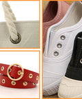 600 Pcs Three Sixteenth Inch Metal Eyelets Grommets Kit With Three Piece Tool Set And Storage Box In Four Colors For Shoes
