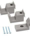 Shower Door Bumpers For Glass And Sliding Shower Doors Guide Bumper Set 3 Pcs Durable Plastic Protects Bathroom Doors With Easy Screw In Installation Ideal For Enclosures Preventing Dents Scratches And Misalignment Of Tracks.
