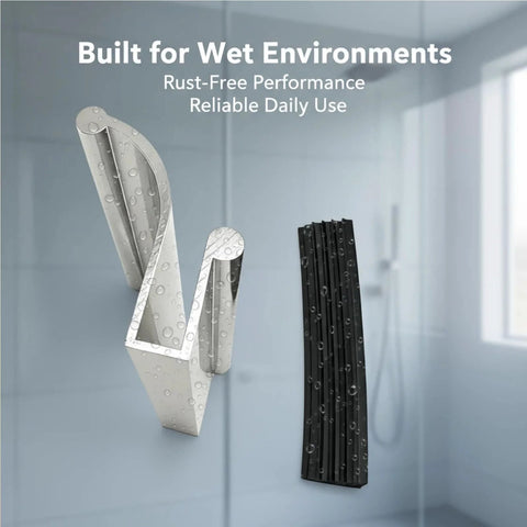 3 Inch Shower Glass Door Handle For Frameless Sliding And Swing Doors, Pull Handle Compatible With Various Glass Thicknesses