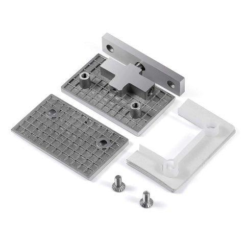 Heavy Duty 360 Degree Shower Glass Door Pivot Hinge components, 304 stainless steel, polished chrome, top and bottom mount hardware.