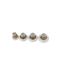 Four Pcs 19mm Shower Door Rollers Replacement Runners Wheels For Universal Glass Sliding Doors Bathroom Shower Enclosure Durable High Quality Construction