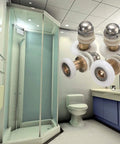 4 Pcs Shower Door Rollers Set 20mm Diameter For Glass Sliding Doors Replacement, Ultra Quiet High Load Bearing Pulleys