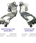 Sienna Sliding Door Roller Hinge Pair For 2004 2010 Models Left Driver Side And Right Passenger Side Center Door Power Roller Assembly