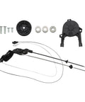 Power Sliding Door Cable Assembly Rear Left For Toyota Sienna 2004-2010 Compatible With OE Numbers 69641-08030 85620-08052 924-578 Replacement Part For Left Side Sliding Door Assembly components seen overhead