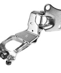 Sienna Sliding Door Roller Hinge Pair For 2004 2010 Models Left Driver Side And Right Passenger Side Center Door Power Roller Assembly Replaces 6839008031 68380 08031 Restores Smooth Quiet Operation And Reliable Door Closure, close-up of metal hinge with mounting holes and rollers