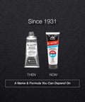 Then-and-now comparison of SIL-Glyde Multi-Purpose All-Weather Lubricating Compound for All Surfaces - 8 oz Tube.