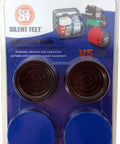Silent Feet Anti Vibration Pads For Generators Air Compressors And Power Equipment packaging showing four pads