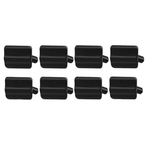 4 or 8 pack silicone air fryer protective feet bumpers tabs replacement parts for non slip tray and grill pan