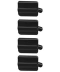 Silicone Air Fryer Feet Bumpers 4 To 8 Pack Replacement Parts For Tray And Basket Heat Resistant Food Grade Protective Tabs Black