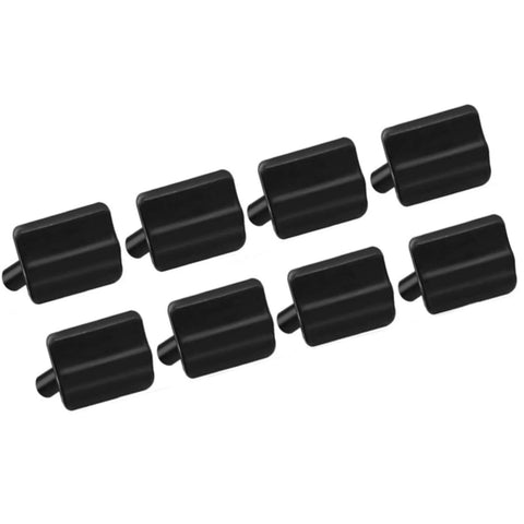 4 Or 8 Pack Silicone Air Fryer Protective Feet Bumpers Tabs Replacement Parts For Non Slip Tray And Grill Pan, Detachable Kitchen Accessory